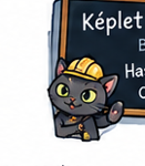 Vicces tanulási ikon: cat-formula