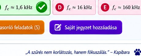 Játékos vizuális emlékeztető — a műszaki tartalom mellett. Játékos elektronikai illusztráció a(z) 63. feladat - RC + ADC — egyedi megoldás témához