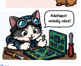 Vicces elektronikai tanulófigura
